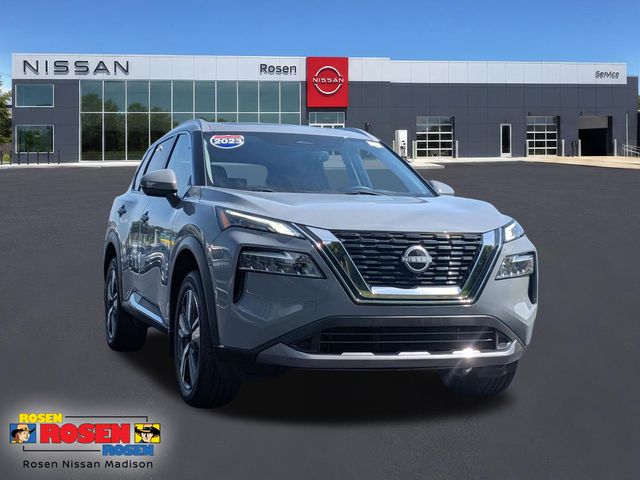 Boulder Gray Pearl 2023 Nissan Rogue SUV / Crossover All-Wheel Drive Continuously Variable Transmission