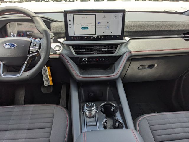2026 Rapid Red Metallic Tinted Clearcoat Ford Explorer ST-Line RWD SUV