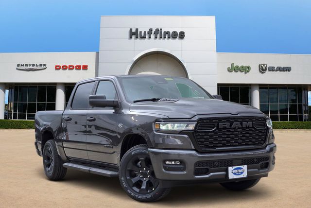Gray (Granite Crystal Metallic Clearcoat) 2026 RAM 1500 Pickup Truck Four-Wheel Drive 8-Speed Automatic