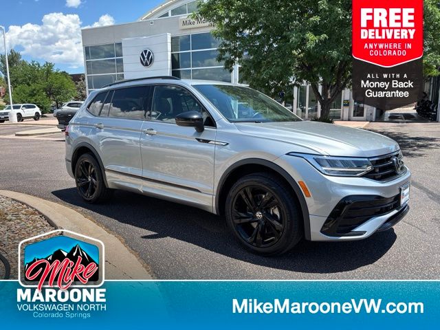 Silver Metallic 2024 Volkswagen Tiguan SUV / Crossover All-Wheel Drive 8-Speed Automatic