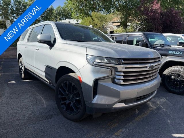 Gray 2024 Chevrolet Suburban SUV / Crossover Four-Wheel Drive Automatic