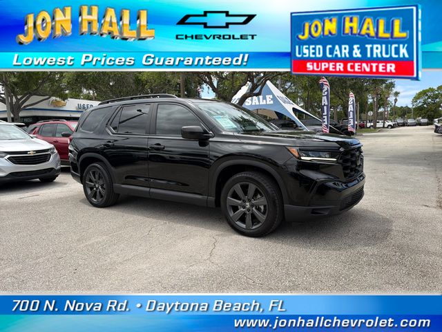 Crystal Black Pearl 2025 Honda Pilot SUV / Crossover All-Wheel Drive Automatic