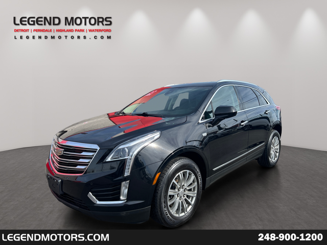 Stellar Black Metallic 2019 Cadillac XT5 Luxury AWD SUV / Crossover Four-Wheel Drive 8-Speed Automatic