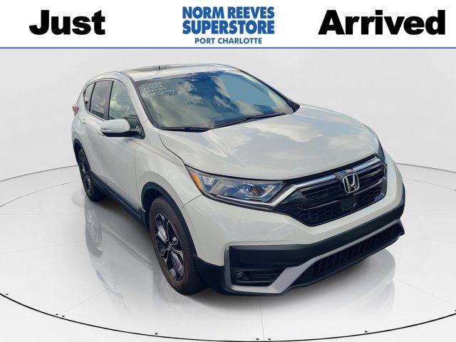 Platinum White Pearl 2021 Honda CR-V SUV / Crossover Front-Wheel Drive Continuously Variable Transmission