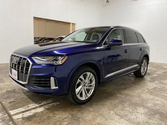 Blue Metallic 2023 Audi Q7 SUV / Crossover All-Wheel Drive 8-Speed Automatic