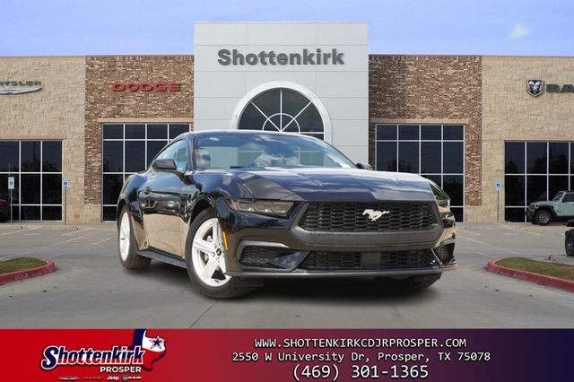 Shadow Black 2026 Ford Mustang EcoBoost Premium Fastback RWD Coupe Rear-Wheel Drive Automatic