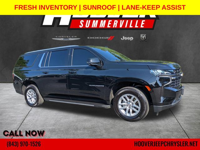 Black 2024 Chevrolet Suburban LT 4WD SUV / Crossover Four-Wheel Drive