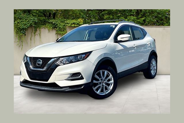 Pearl White Tricoat 2020 Nissan Rogue Sport SUV / Crossover All-Wheel Drive Continuously Variable Transmission