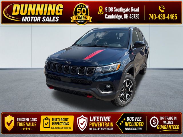 Fathom Blue Pearl Coat 2026 Jeep Compass SUV / Crossover Four-Wheel Drive 8-Speed Automatic