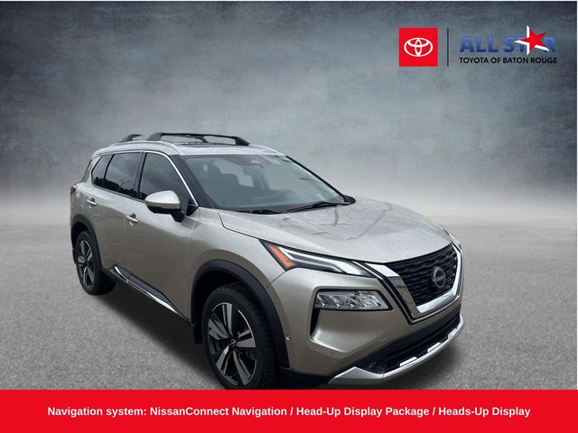 Champagne Silver Metallic 2022 Nissan Rogue SUV / Crossover Front-Wheel Drive Continuously Variable Transmission