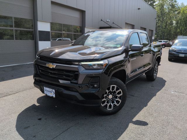 Black 2024 Chevrolet Colorado LT Crew Cab 4WD Pickup Truck Four-Wheel Drive 8-Speed Automatic