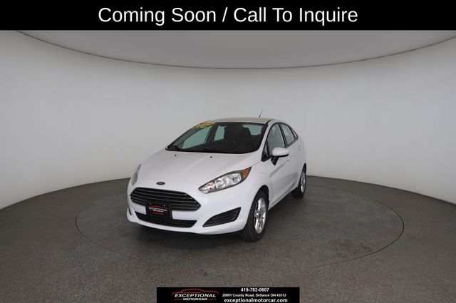 Oxford White 2019 Ford Fiesta Sedan Front-Wheel Drive 6-Speed Automatic