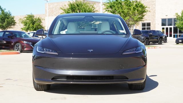 Used 2025 Tesla Model 3 Long Range with VIN 5YJ3E1EA7SF981258 for sale in Prosper, TX