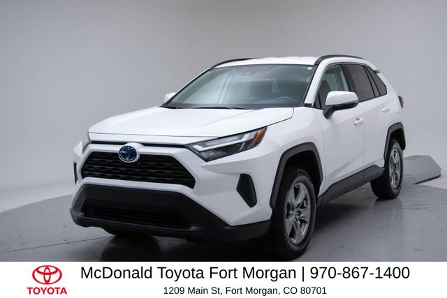 Ice 2024 Toyota RAV4 Hybrid XLE AWD SUV / Crossover All-Wheel Drive Continuously Variable Transmission