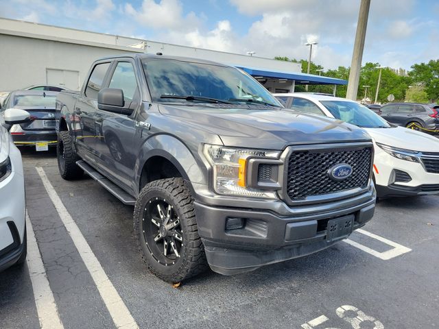 Gray (Magnetic Metallic) 2019 Ford F-150 XL SuperCrew RWD Pickup Truck 4X2 Automatic