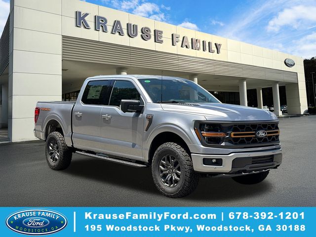 Iconic Silver Metallic 2026 Ford F-150 Pickup Truck Four-Wheel Drive Automatic