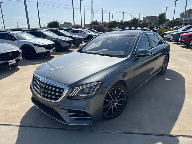Gray 2020 Mercedes-Benz S-Class Sedan Rear-Wheel Drive 9-Speed Automatic