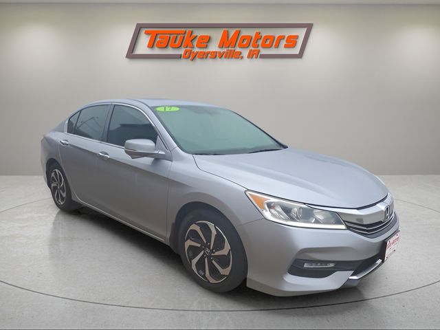 Gray (Modern Steel Metallic) 2017 Honda Accord Sedan Front-Wheel Drive Continuously Variable Transmission