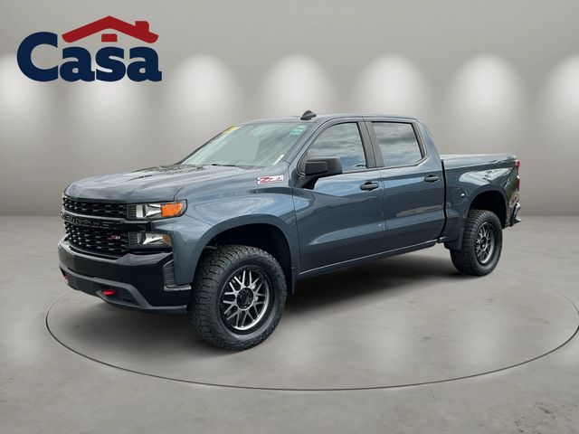 Shadow Gray Metallic 2021 Chevrolet Silverado 1500 Pickup Truck Four-Wheel Drive Automatic