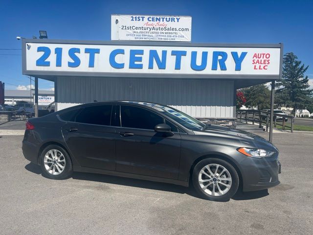 Gray (Magnetic) 2019 Ford Fusion Sedan Front-Wheel Drive 6-Speed Automatic