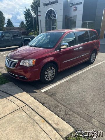 Deep Cherry Red Crystal Pearlcoat 2014 Chrysler Town & Country Minivan Front-Wheel Drive 6-Speed Automatic