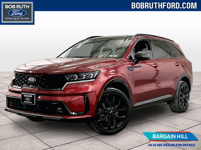 2021 Kia Sorento SX Red at Rochrich Mazda