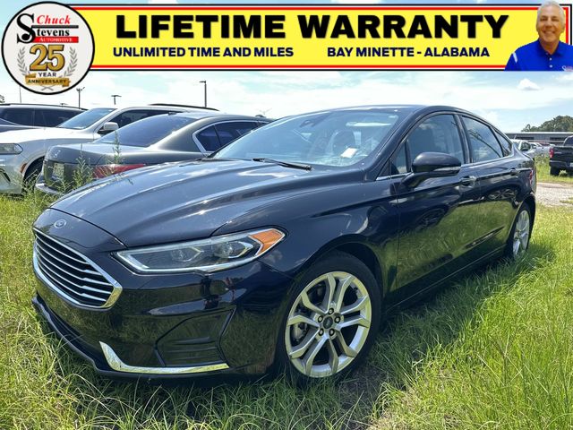 Black Metallic 2020 Ford Fusion Sedan Front-Wheel Drive 6-Speed Automatic