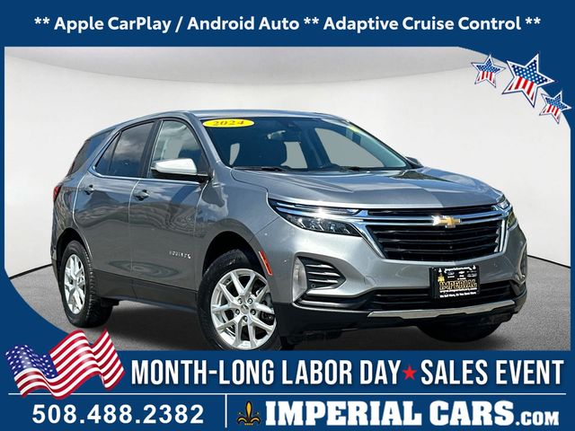 Sterling Gray Metallic 2024 Chevrolet Equinox SUV / Crossover Four-Wheel Drive 6-Speed Automatic Overdrive
