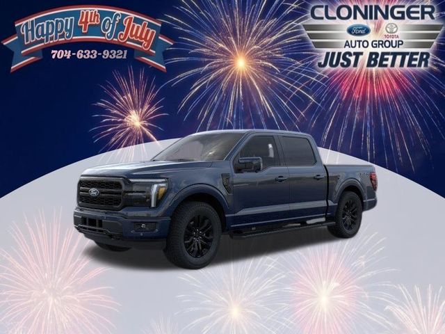 Blue Metallic 2026 Ford F-150 Pickup Truck Four-Wheel Drive Automatic