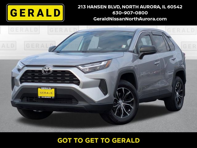 Silver 2023 Toyota RAV4 LE AWD SUV / Crossover All-Wheel Drive 8-Speed Automatic