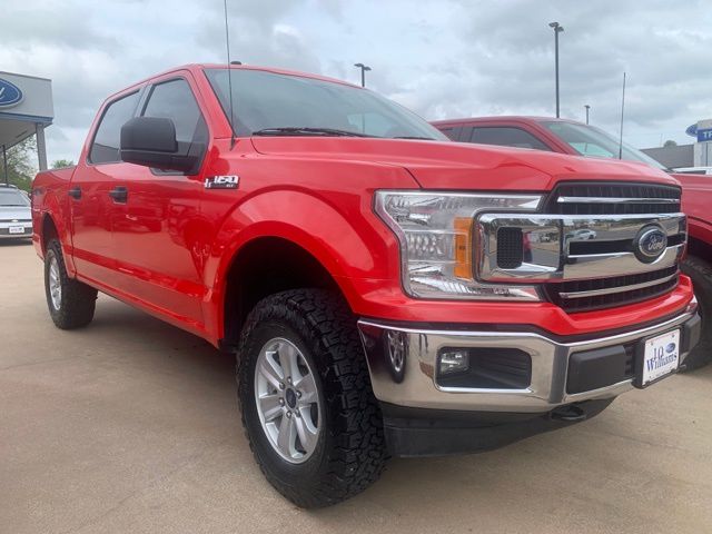 Race Red 2018 Ford F-150 XLT SuperCrew 4WD Pickup Truck Four-Wheel Drive Automatic