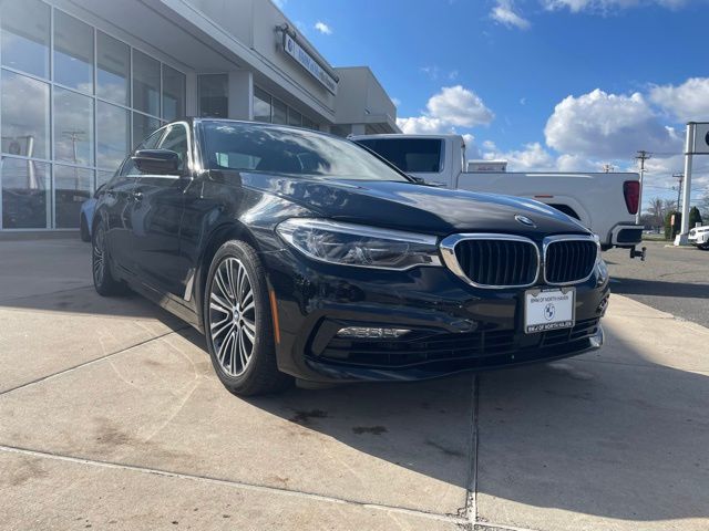 Jet Black 2017 BMW 5 Series 540i xDrive Sedan AWD Sedan All-Wheel Drive 8-Speed Automatic