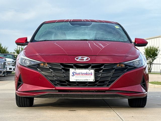 Used 2021 Hyundai Elantra SEL with VIN KMHLM4AGXMU162703 for sale in Granbury, TX