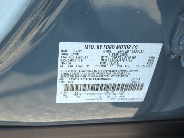 New 2026 Vapor Blue Metallic Ford Active image 45