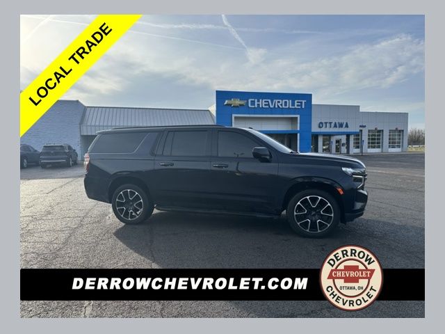 Blue 2021 Chevrolet Suburban RST 4WD SUV / Crossover Four-Wheel Drive