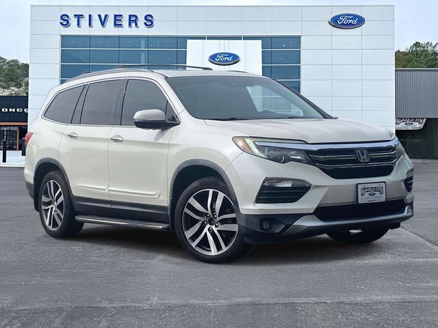 White Diamond Pearl 2017 Honda Pilot Elite AWD SUV / Crossover All-Wheel Drive 9-Speed Automatic