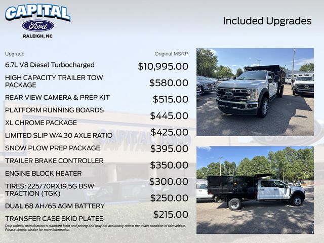 New 2026 White Ford 10FT DUMP/CURBSIDE DOOR image 3