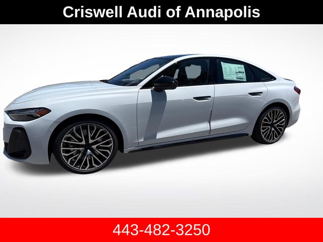 Glacier White Metallic 2026 Audi S5 Sedan All-Wheel Drive 7-Speed Automatic