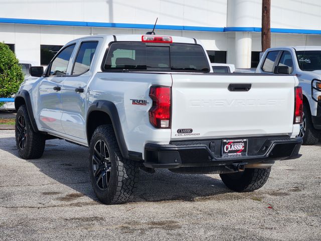 2025 Chevrolet Colorado Trail Boss White at AutoSavvy Houston Northwest