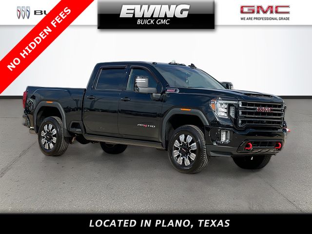 Onyx Black 2021 GMC Sierra 2500HD AT4 Crew Cab 4WD Pickup Truck Four-Wheel Drive Automatic