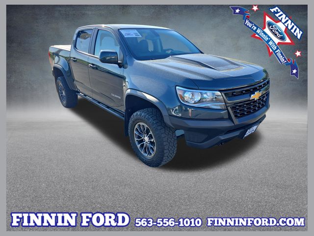 Gray (Graphite Metallic) 2017 Chevrolet Colorado ZR2 Crew Cab 4WD Pickup Truck Four-Wheel Drive 8-Speed Automatic