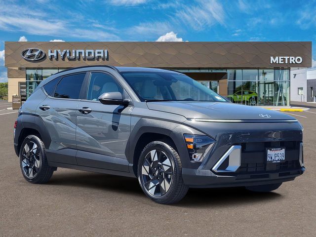 Gray Pearl 2025 Hyundai Kona SEL FWD SUV / Crossover Front-Wheel Drive Continuously Variable Transmission