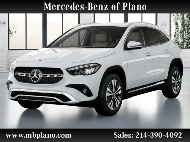 Polar White 2026 Mercedes-Benz GLA SUV / Crossover Front-Wheel Drive 8-Speed Dual Clutch