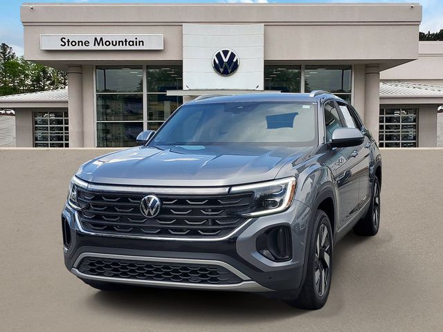Platinum Gray Metallic 2024 Volkswagen Atlas Cross Sport SUV / Crossover All-Wheel Drive 8-Speed Automatic