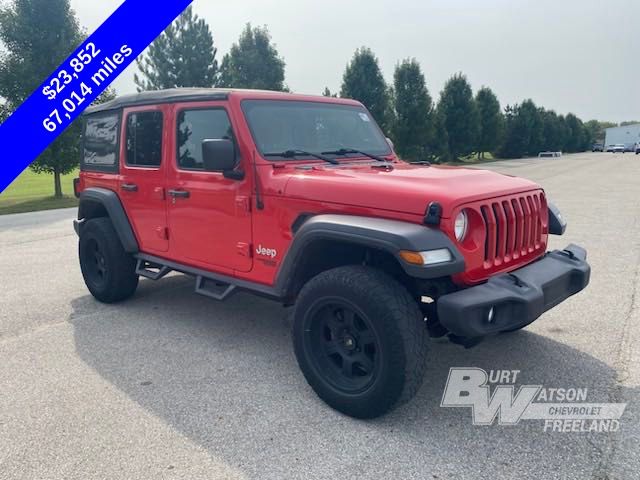 2018 Jeep Wrangler Unlimited Sport S 7