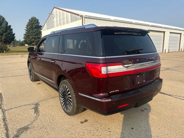 2018 Burgundy Lincoln Navigator L Black Label 4X4 SUV