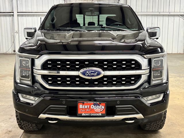 Used 2022 Black Ford Platinum image 2