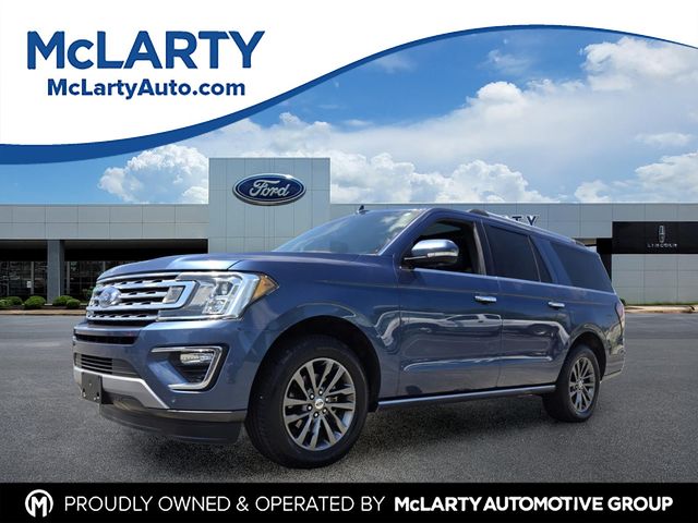 Blue Metallic 2020 Ford Expedition MAX Limited RWD SUV / Crossover 4X2 Automatic