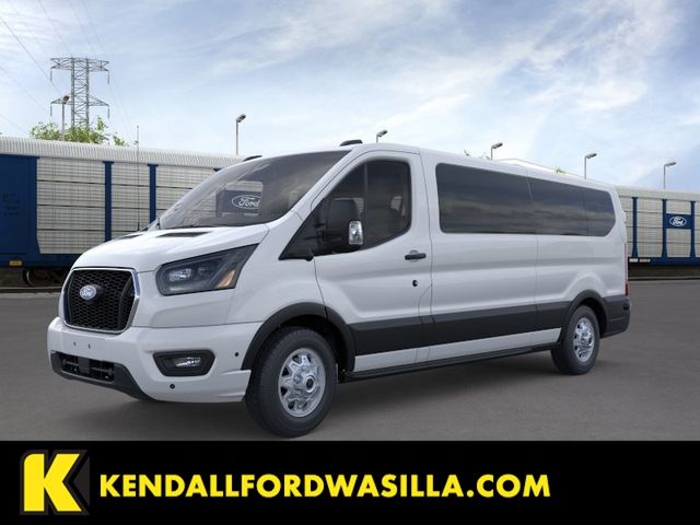 Oxford White 2026 Ford Transit Passenger 350 XL Low Roof LB AWD Van All-Wheel Drive