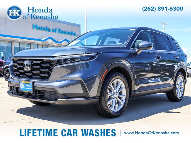 Meteorite Gray Metallic 2024 Honda CR-V SUV / Crossover All-Wheel Drive Continuously Variable Transmission